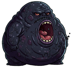 Lollipop Storm Sugar Wisp enemy sprite - erratic floating candy creature